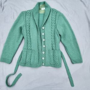 Cable-knit Cardigan